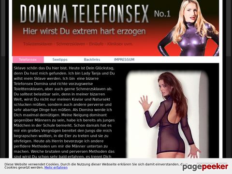 Domina Telefonsex Extrem